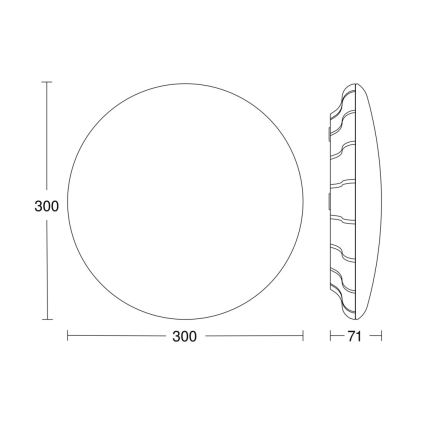 Steinel 067564 - LED Dimmable ceiling light with sensor RS PRO S20 SC LED/15,7W/230V 3000K