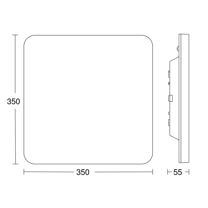 Steinel 067878 - LED Ceiling light with a sensor RS PRO LED/23,4W/230V IP40 4000K