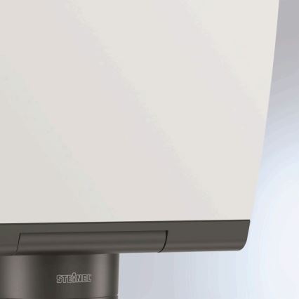 STEINEL 068080 – LED Outdoor Floodlight XLED PRO LED/19.5W/230V IP44 3000K anthracite
