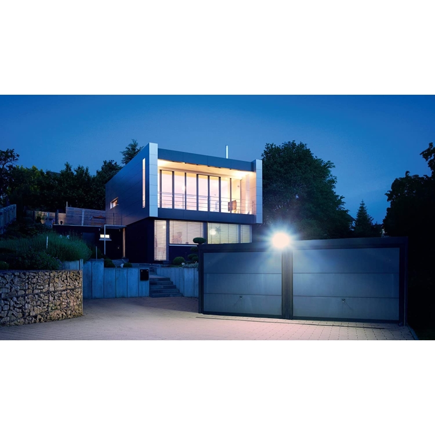 STEINEL 068080 – LED Outdoor Floodlight XLED PRO LED/19.5W/230V IP44 3000K anthracite