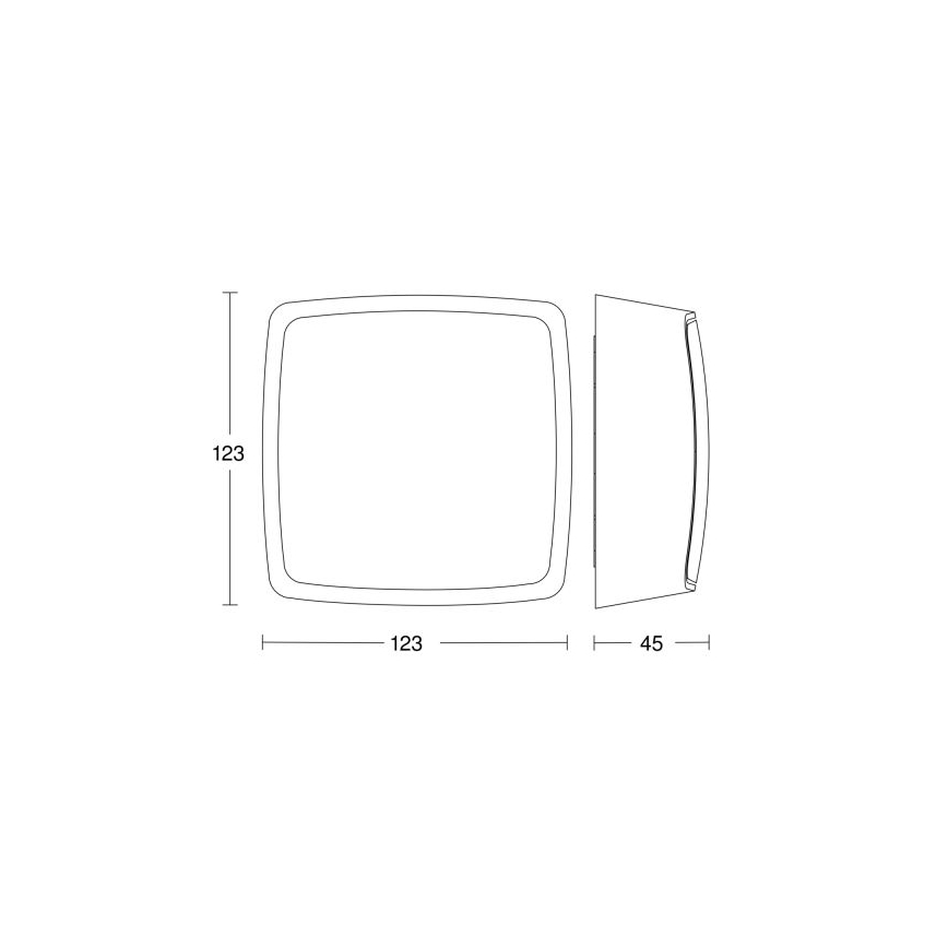 Steinel 068288 - Presence detector TRUE PRESENCE COM2G IP54 black