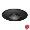 Steinel 068639 - Presence detector IR Quattro MICRO 6m COM1 IP65 black