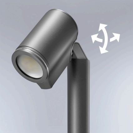 Steinel 068677 - LED Outdoor lamp SPOT WAY 1xGU10/6,7W/230V IP44 anthracite