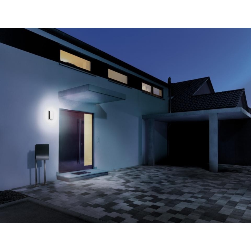 Steinel 068899 - Outdoor wall light with a sensor L 30 S 1xE27/60W/230V IP44 anthracite