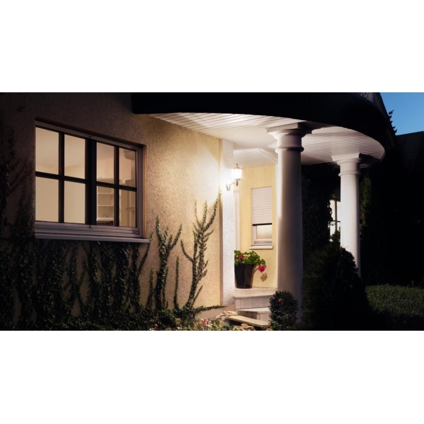 Steinel 069186 - Outdoor wall light L 15 1xE27/60W/230V IP44 white