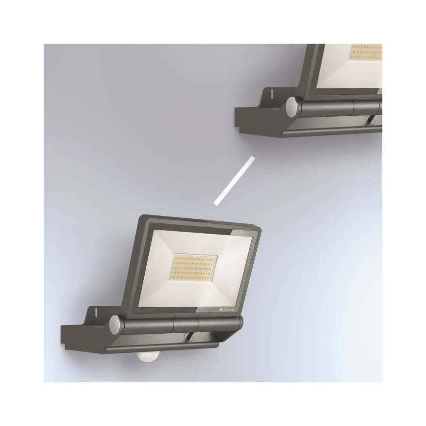 Steinel 069537- LED Floodlight with a sensor XLED PRO ONE Max S LED/50,1W/230V IP44 3000K + remote control