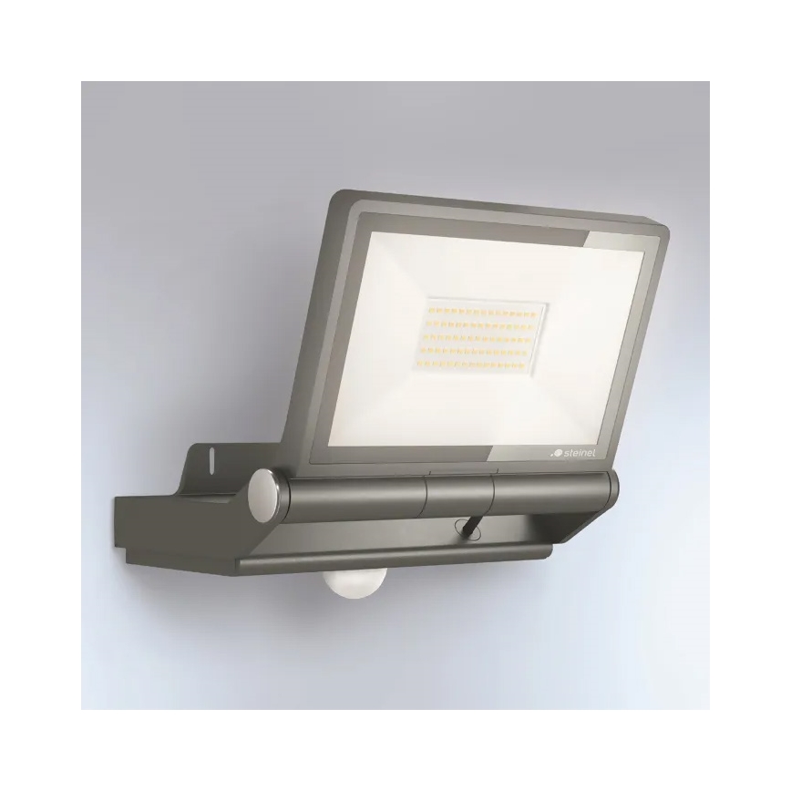 Steinel 069537- LED Floodlight with a sensor XLED PRO ONE Max S LED/50,1W/230V IP44 3000K + remote control