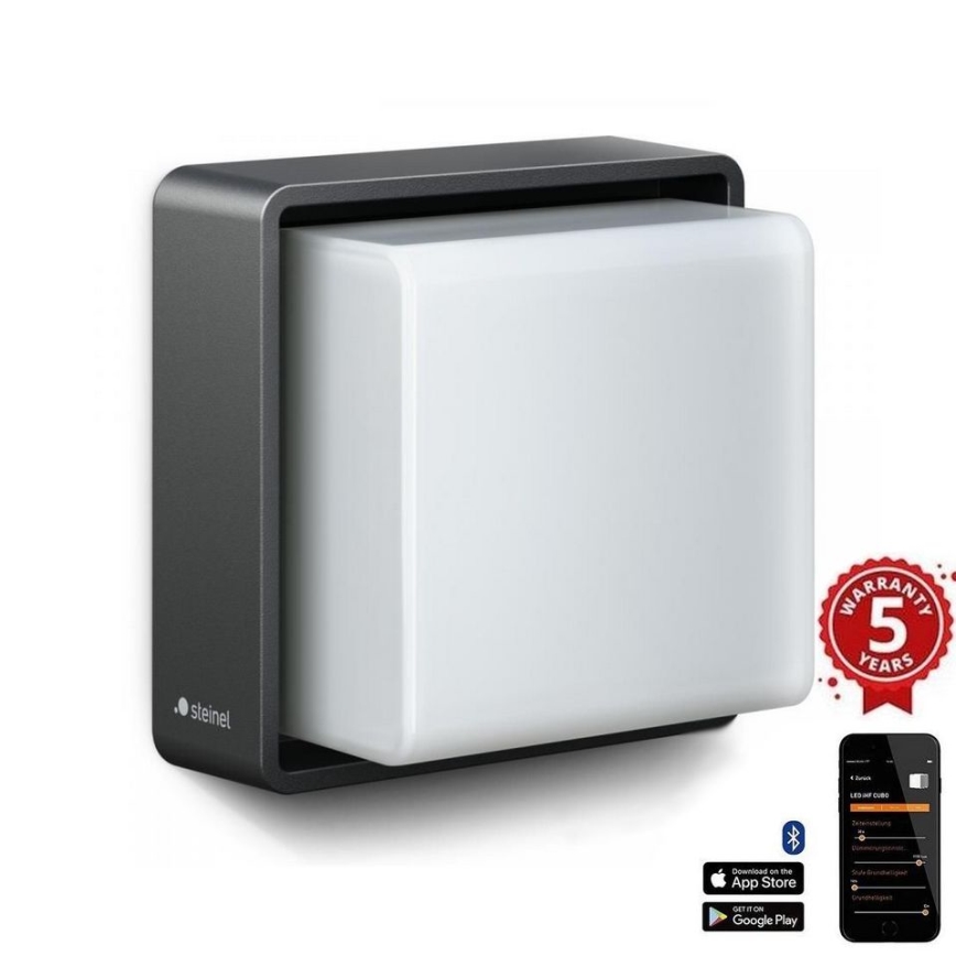 Steinel 078645- LED Outdoor wall light with a sensor L 845 SC 9W/230V 3000K IP44 anthracite