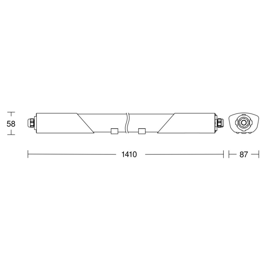 Steinel 079185 - LED Heavy-duty light with a sensor RS PRO 5100 SC LED/31W/230V IP66