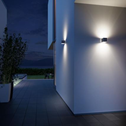 Steinel 079277 - LED Outdoor wall light L840 C LED/9,1W/230V IP44 anthracite