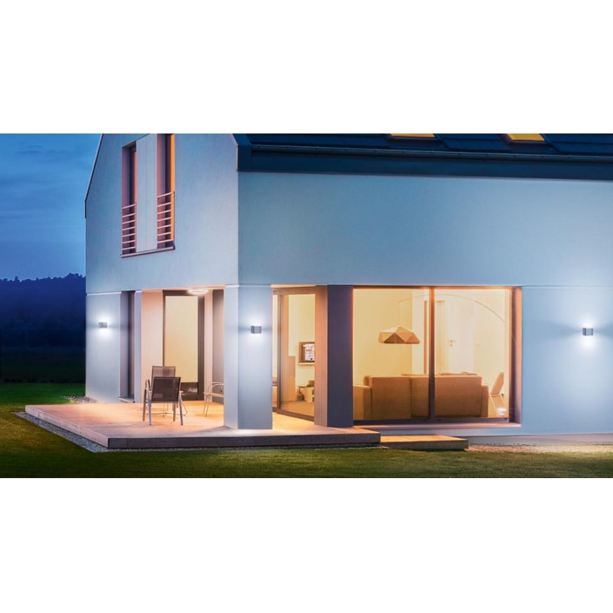 Steinel 079277 - LED Outdoor wall light L840 C LED/9,1W/230V IP44 anthracite