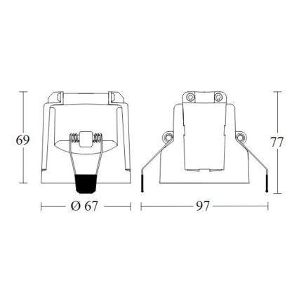 Steinel 079352 - Presence detector IR Quattro 8m DALI-2 APC white