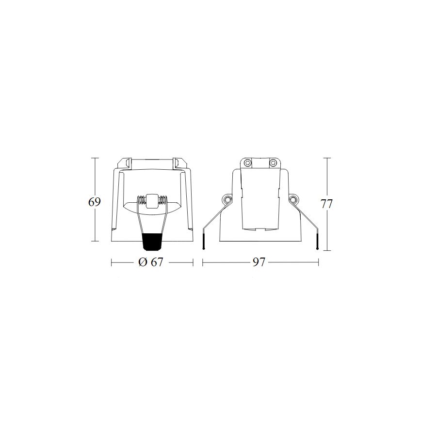 Steinel 079352 - Presence detector IR Quattro 8m DALI-2 APC white
