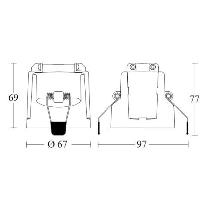 Steinel 079376 - Presence detector IR Quattro HD 24m DALI-2 APC white