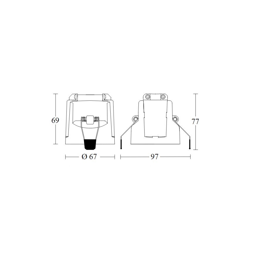 Steinel 079376 - Presence detector IR Quattro HD 24m DALI-2 APC white