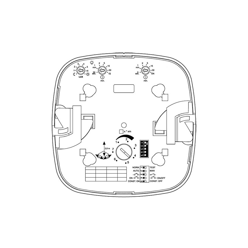 Steinel 079529 - Presence detector HF 360 DALI-2 APC white