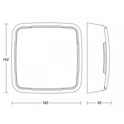 Steinel 081812 - Multisensor True Presence V2 DALI2-IPD AP white