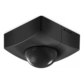 Steinel 084134 - Outdoor motion sensor IS 345-E KNX V3.1 AP SW IP54 black