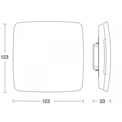 Steinel 084264 - Smart multisensor AIR V2 BT IPD UP WS white
