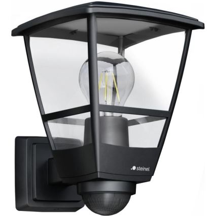 Steinel 084769 - Outdoor wall light with a sensor L10S 1xE27/15W/230V IP44