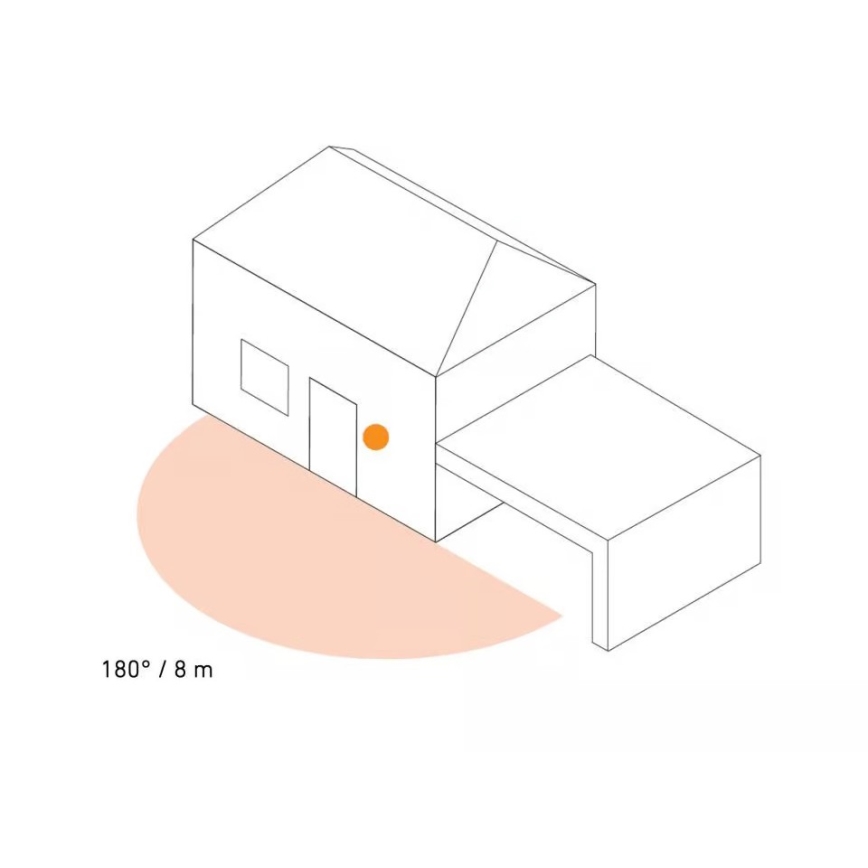 Steinel 087739 - LED Outdoor Wall Light with Motion Sensor 2x GU10 / 14.5W / 230V L 940SC IP44