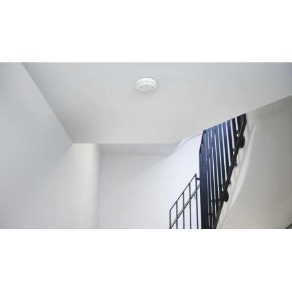 Steinel 088033 - Motion sensor recessed with a presence sensor PD-24 ECO KNX 360° white