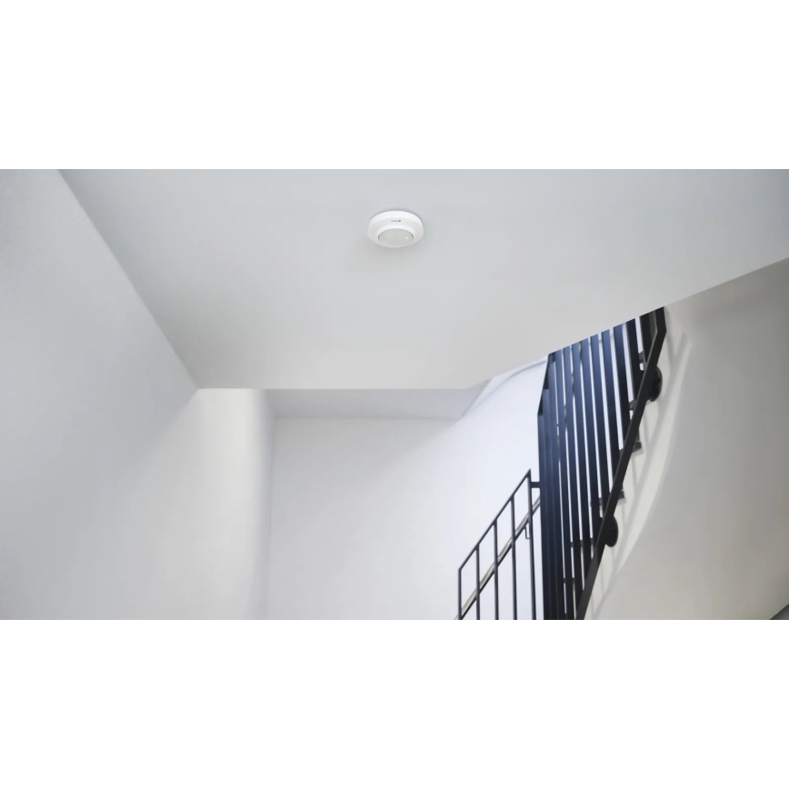 Steinel 088033 - Motion sensor recessed with a presence sensor PD-24 ECO KNX 360° white