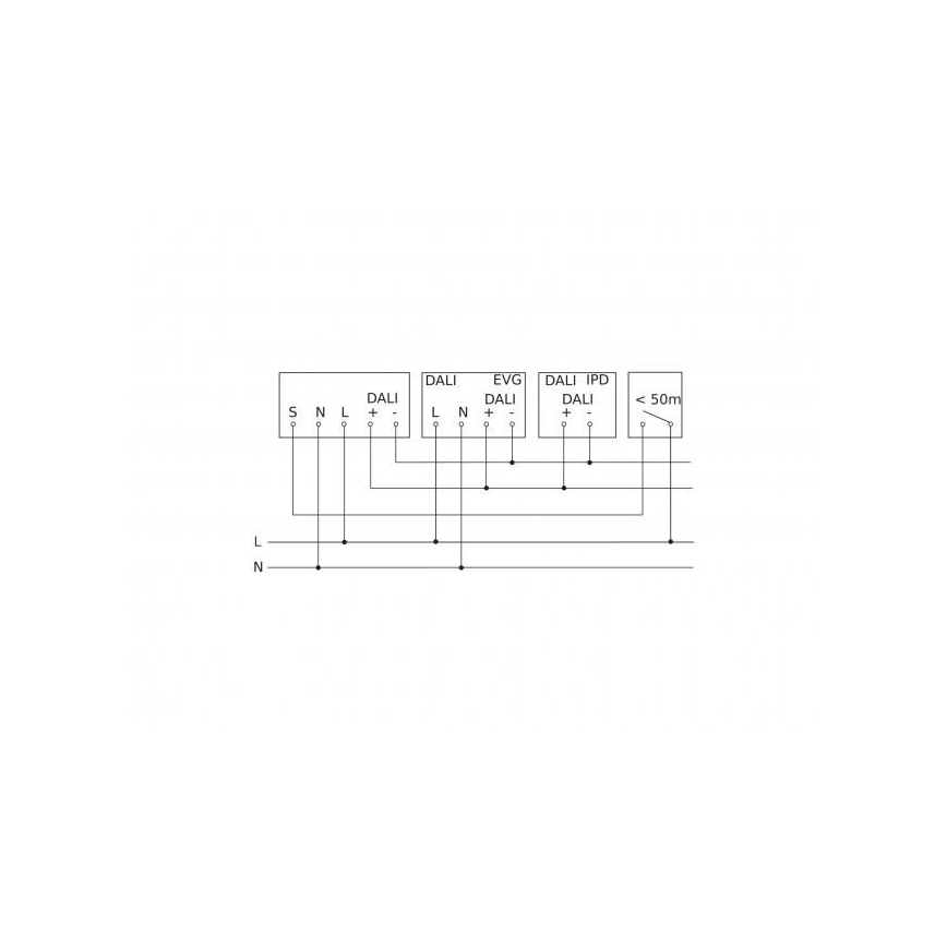 Steinel 088262 - Motion sensor with a presence sensor PD-24 ECO DALI-2 360° black