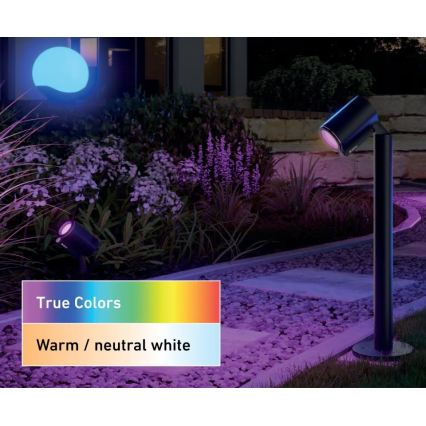 Steinel 089351 - RGBW LED outdoor lamp LED/7,9W/24V IP65