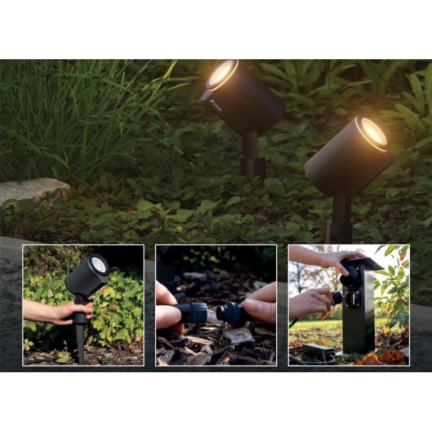 Steinel 089351 - RGBW LED outdoor lamp LED/7,9W/24V IP65