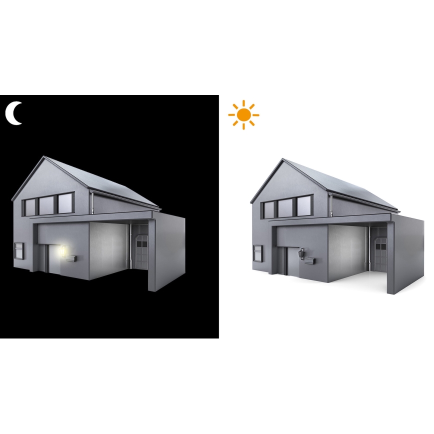 STEINEL 550318 - Dusk switch NightMatic 2000 black IP54