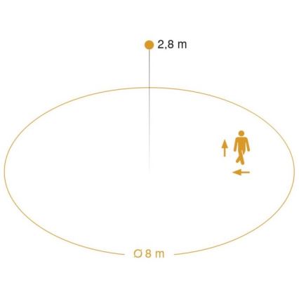 STEINEL 56032 - LED Bathroom light with sensor RS PRO LED/9,5W/230V IP54