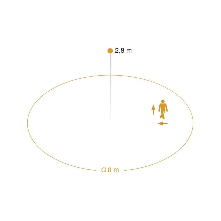STEINEL 56032 - LED Bathroom light with sensor RS PRO LED/9,5W/230V IP54