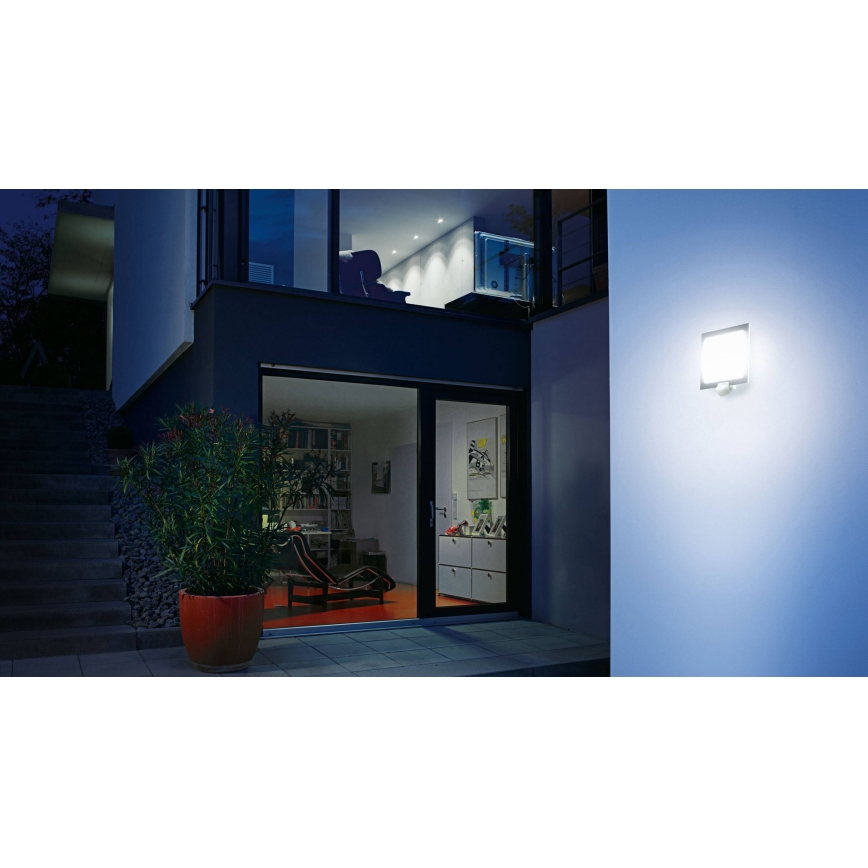Steinel 566814 – Outdoor Wall Sensor Light 1×E27/60W/240V L 20 S IP44