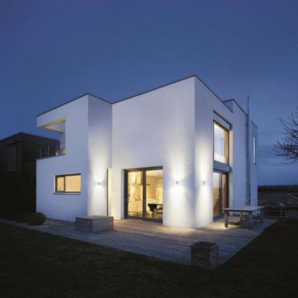 Steinel 576202-LED outdoor wall light with a sensor L 910 LED/9,8W/230V IP44