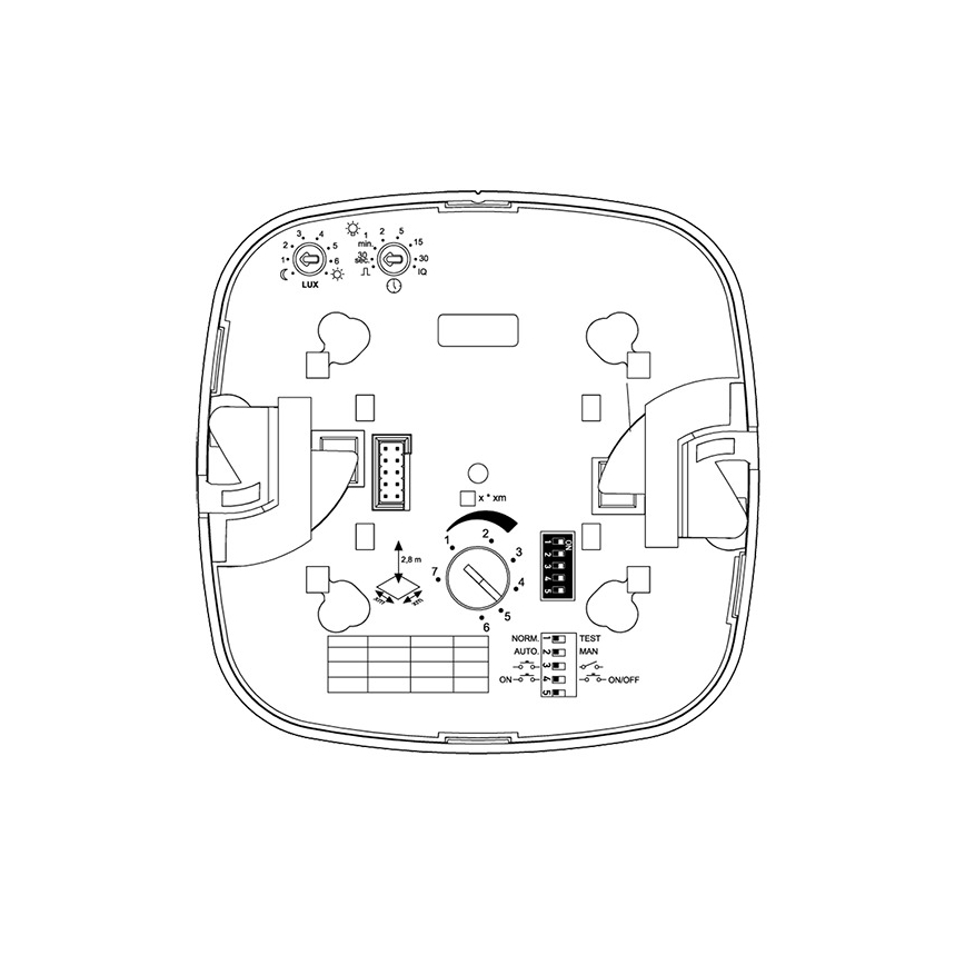 Steinel 590703 - Presence detector Dual HF COM1 white