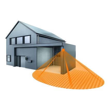 STEINEL 602710 - Outdoor infra-red wall sensor IS240 anthracite IP54