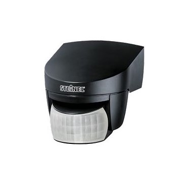 STEINEL 608811 - Outdoor infra-red sensor IS 140-2 black IP54