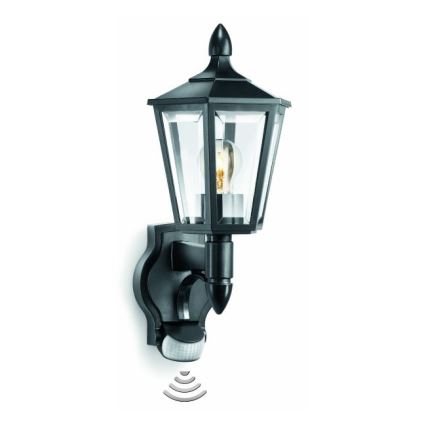 Steinel 617813 - Outdoor wall light with sensor L 15 1xE27/60W/230V IP44