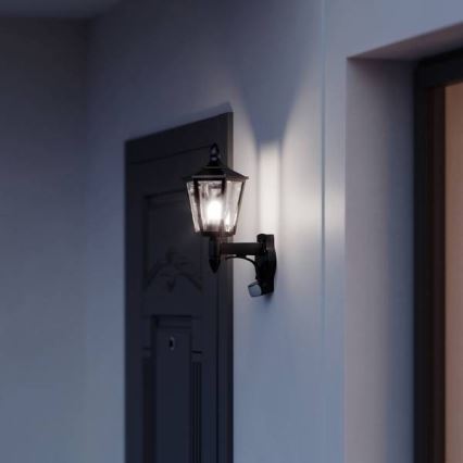 Steinel 617813 - Outdoor wall light with sensor L 15 1xE27/60W/230V IP44