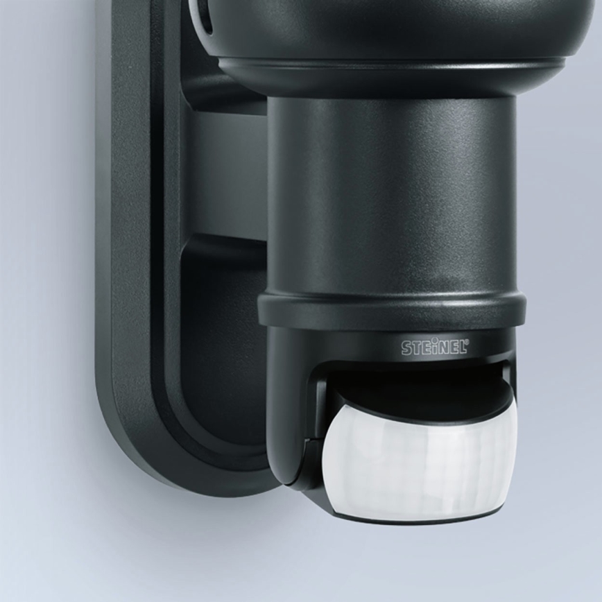 STEINEL 634216 - L 560 S Outdoor sensor wall lamp black IP44