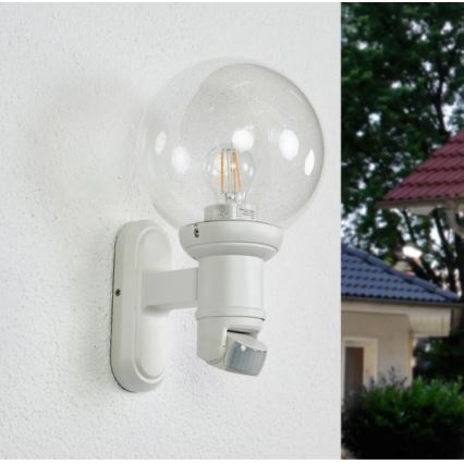 STEINEL 634315 - L 560 S Outdoor sensor wall lamp white IP44