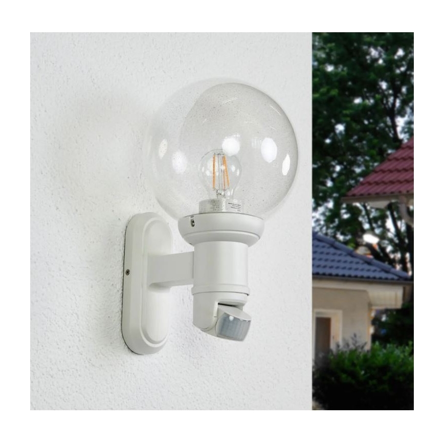 STEINEL 634315 - L 560 S Outdoor sensor wall lamp white IP44