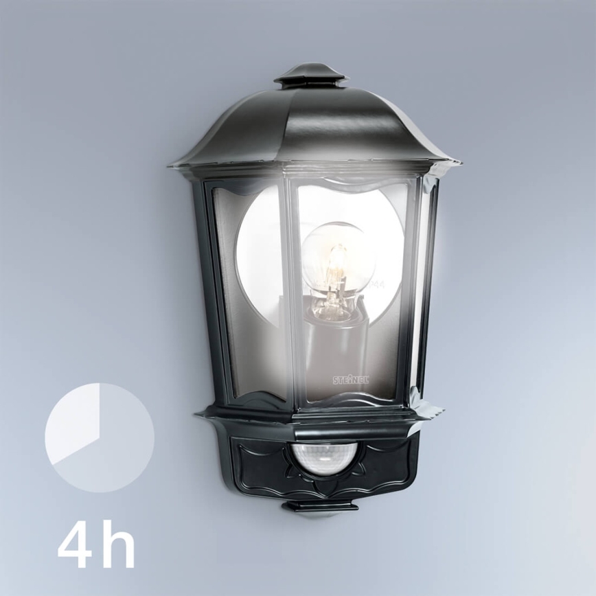 Steinel 644413 - Outdoor sensor wall light L 190 S 1xE27/100W/230V IP44