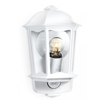 Steinel 644512 - Outdoor wall light with sensor L 190 S 1xE27/100W/230V IP44