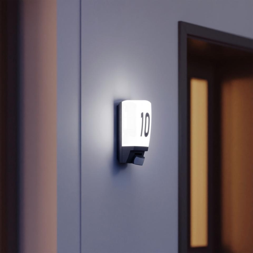 STEINEL 650513 - L1 Outdoor sensor lamp white IP44