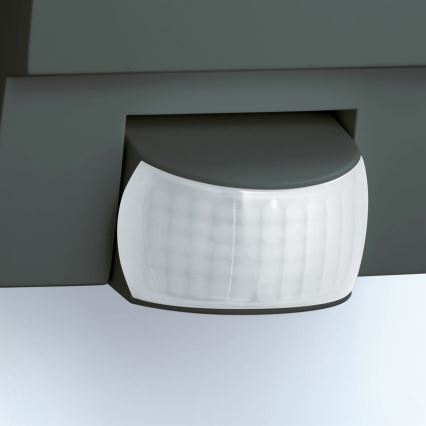STEINEL 650612 - L1 Outdoor sensor lamp black/white IP44