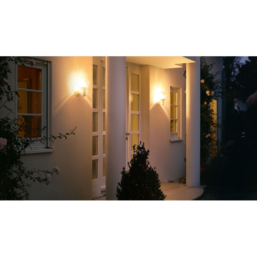 Steinel 657413 - Outdoor sensor wall light L 115 S 1xE27/60W/230V IP44