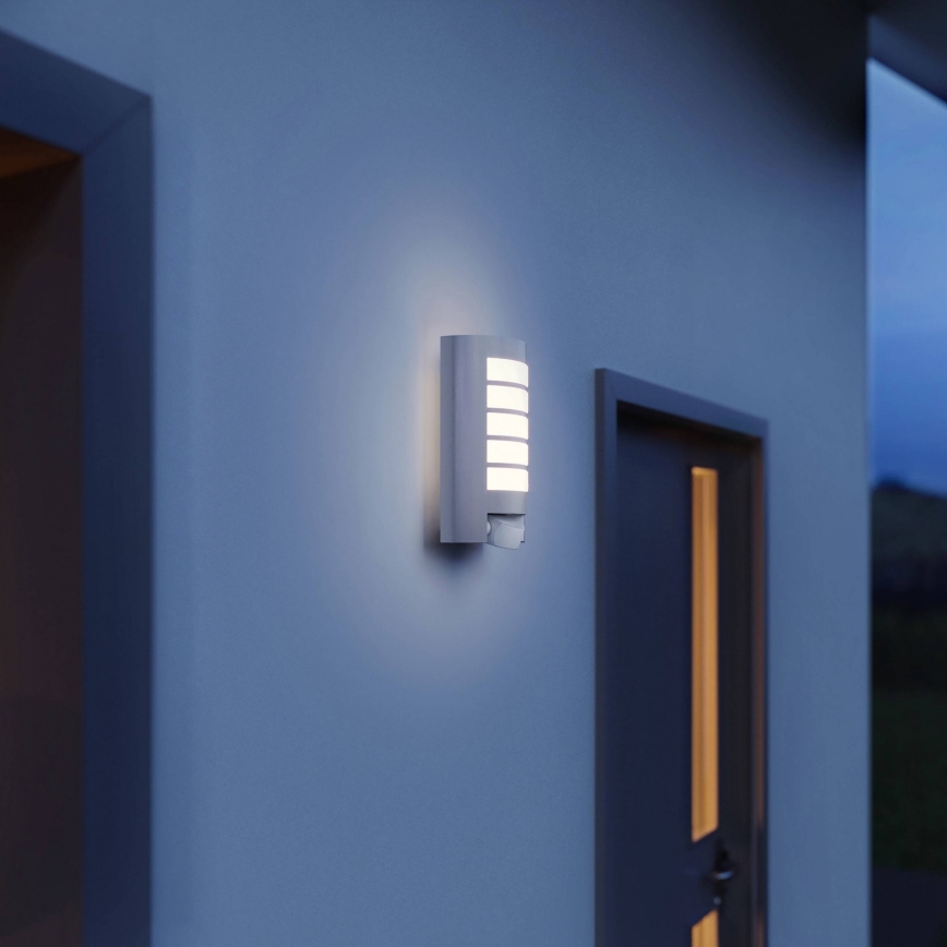 Steinel 657918 - Outdoor light with sensor L12S 1xE27/60W/230V IP44
