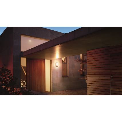 Steinel 657918 - Outdoor light with sensor L12S 1xE27/60W/230V IP44